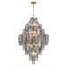 Crystorama - ADD-319-AG-SM - 20 Light Chandelier - Addis - Aged Brass