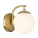 Crystorama - ED0121001VG - One Light Bath - Maverick - Vibrant Gold