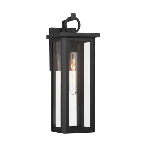 Boadie One Light Outdoor Wall Sconce Matte Black