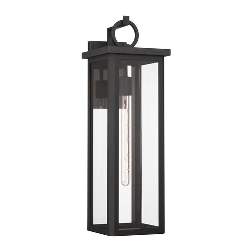 Boadie One Light Outdoor Wall Sconce Matte Black