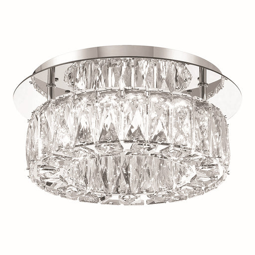 Kinsley LED Flush Mount Polished Chrome