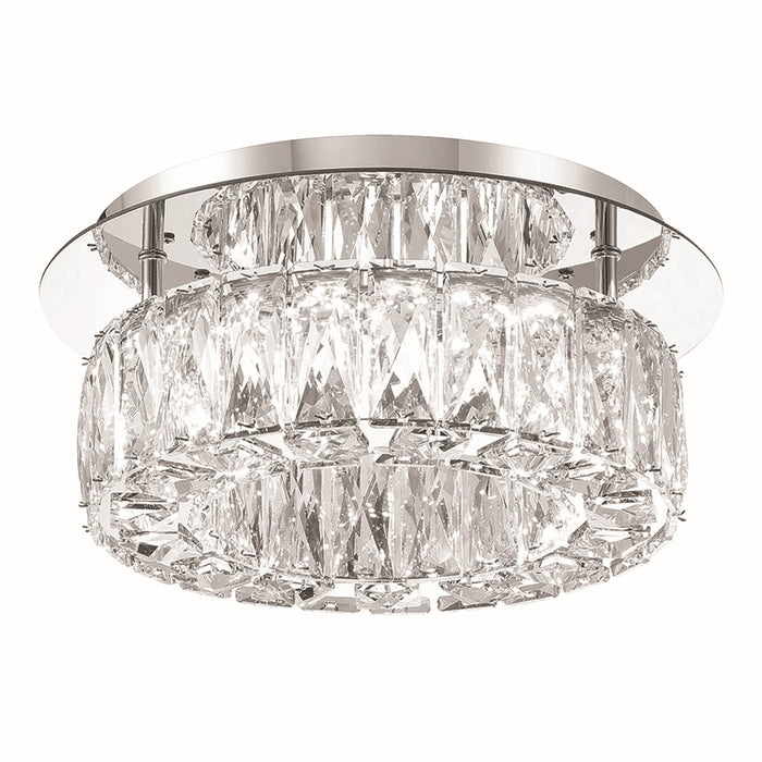 Crystorama - ED3551201CH - LED Flush Mount - Kinsley - Polished Chrome