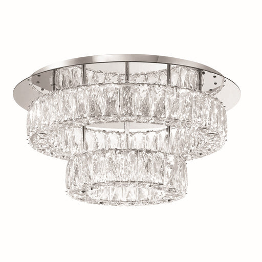 Kinsley LED Flush Mount Polished Chrome