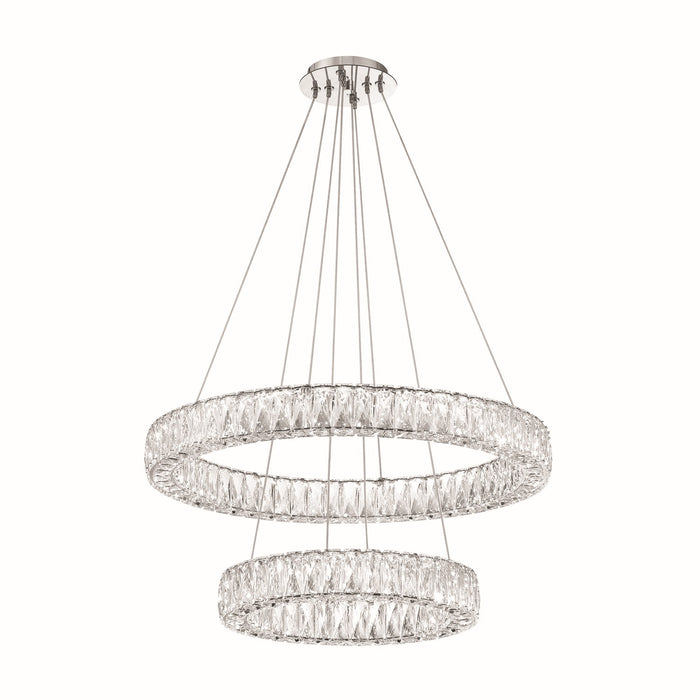 Crystorama - ED3562801CH - LED Chandelier - Kinsley - Polished Chrome