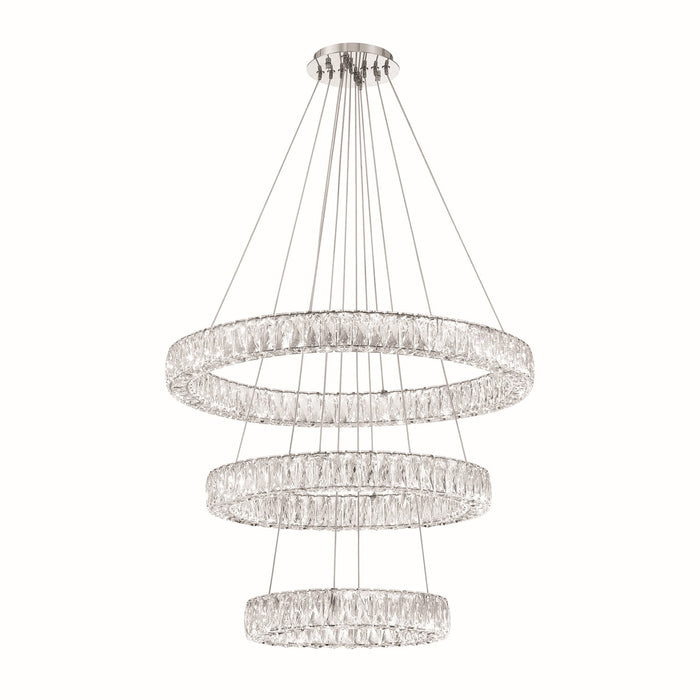Crystorama - ED3563201CH - LED Chandelier - Kinsley - Polished Chrome