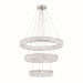 Crystorama - ED3563201CH - LED Chandelier - Kinsley - Polished Chrome