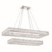 Crystorama - ED3564202CH - LED Chandelier - Kinsley - Polished Chrome