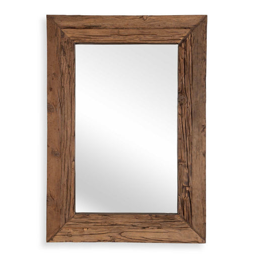 Rennick Mirror Rustic Pine Wood