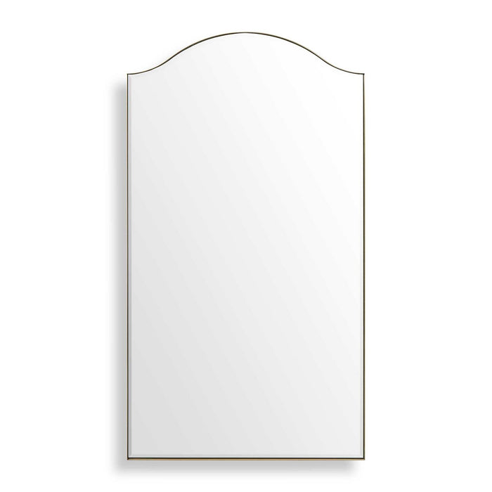 Uttermost - 08253 - Mirror - Mallorca - Brushed Brass