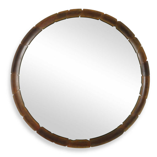 Auger Mirror Aged Rust Bronze