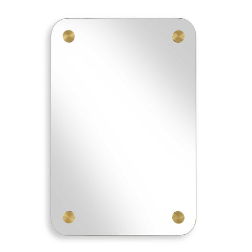 Hamrick Mirror Brass