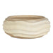 Uttermost - 17136 - Bowl - Waveform - Bleached Suar Wood