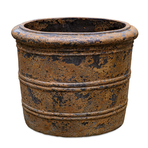 Weathered Relic Planter Black