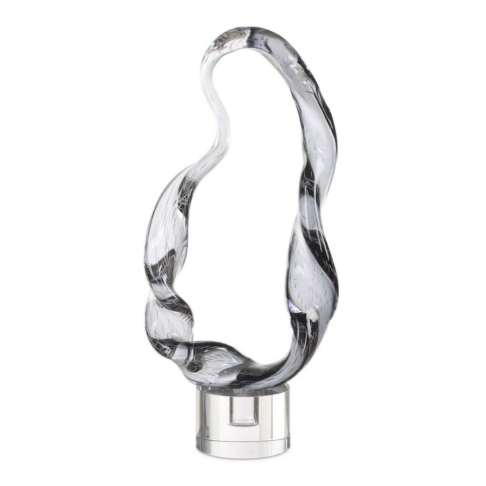 Uttermost - 18242 - Sculpture - Luminous Twist - Smoked Glass