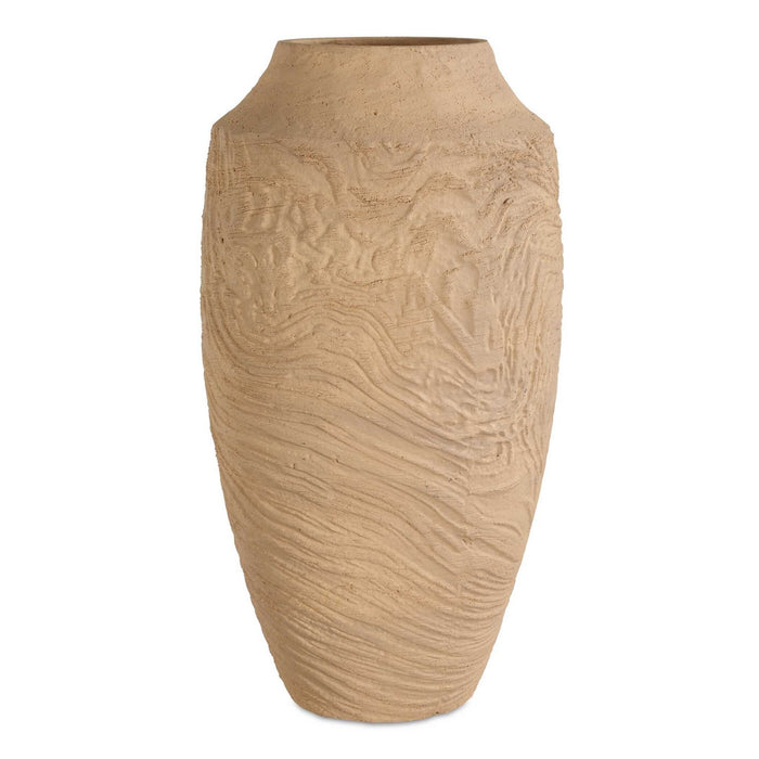 Uttermost - 18267 - Vase - Sandstone Flow - Terracotta