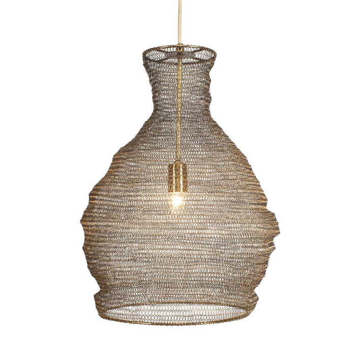 Uttermost - 21613 - One Light Pendant - Murmur - Antique Brass
