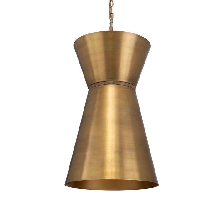 Uttermost - 21617 - One Light Pendant - Crocker - Antique Brass