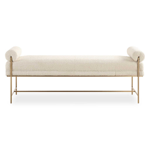 Bolster Bench Brushed Brass