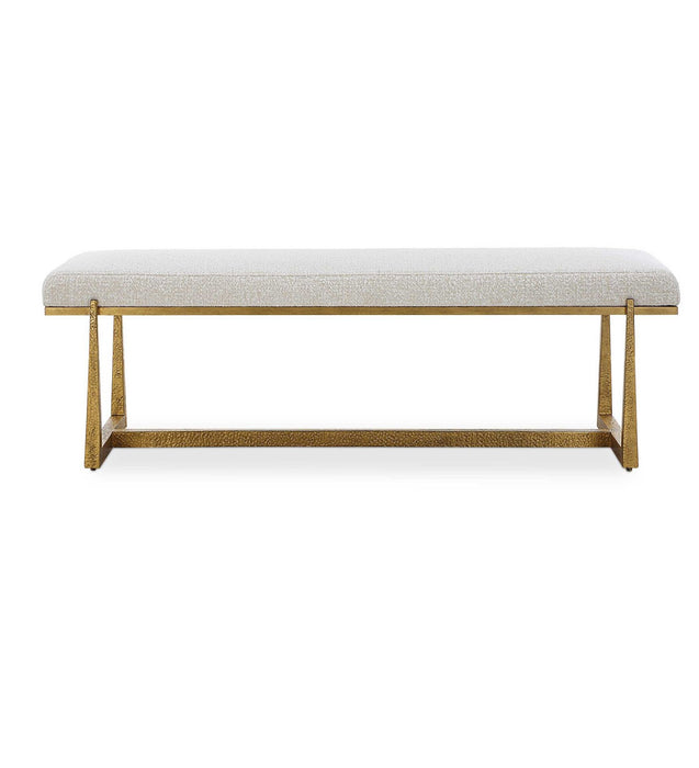 Uttermost - 23904 - Bench - Midas - Antique Gold