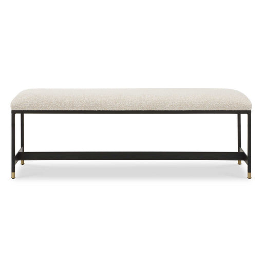 Halston Bench Matte Black