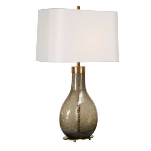 Shyla One Light Table Lamp Brushed Brass