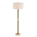 Uttermost - 30547-1 - One Light Floor Lamp - Hudson - Gold Plated Steel