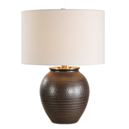 Hawkins One Light Table Lamp Brass Plated