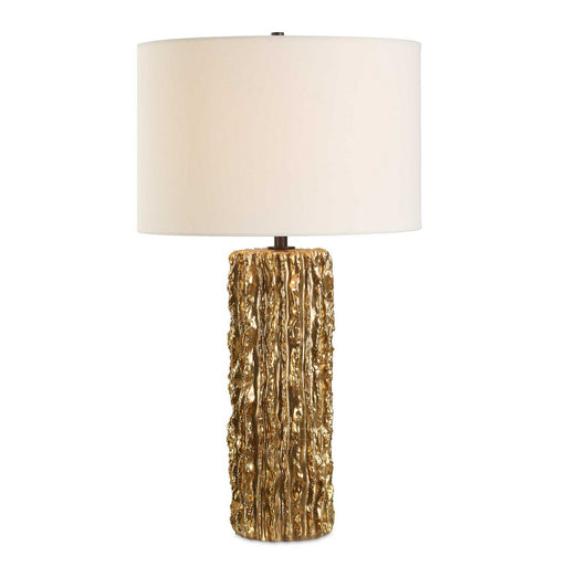 Echo One Light Table Lamp Antiqued Metallic Gold