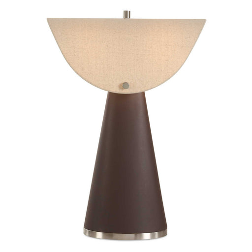 Conover Two Light Table Lamp Chocolate Brown
