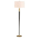 Uttermost - 30592 - One Light Floor Lamp - Stowe - Brass Plated