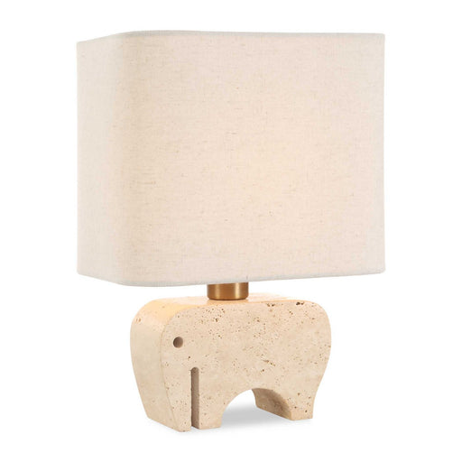 Tusk One Light Accent Lamp Brass Plated