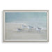 Uttermost - 32427 - Framed Print - Tranquil Shorebirds On The Sand - Light Gray Wood
