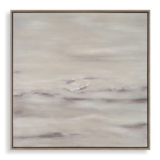 Trance Abstract Art Light White