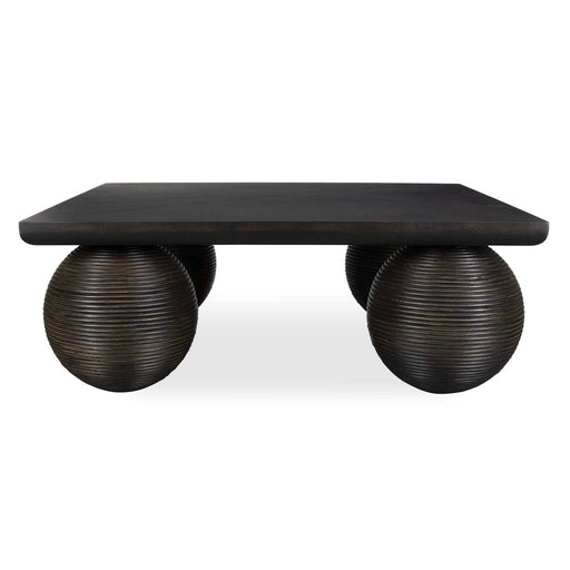 Kasson Coffee Table Distressed Black