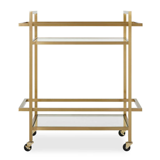Erena Bar Cart Brass