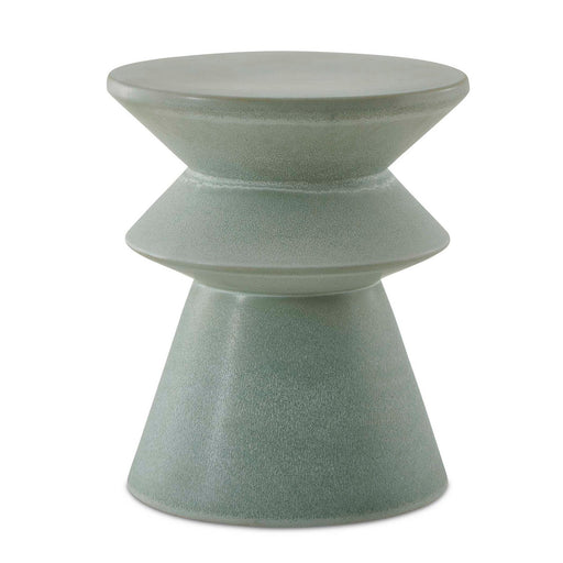 Imogene Stool Fun Light Seafoam Glaze