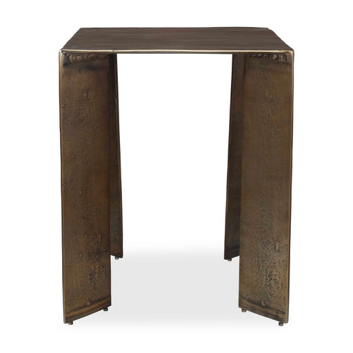Reade Accent Table Antique Brass