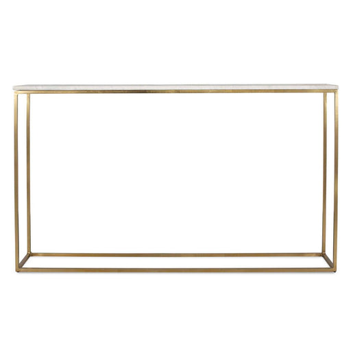 Redmond Console Table Brass