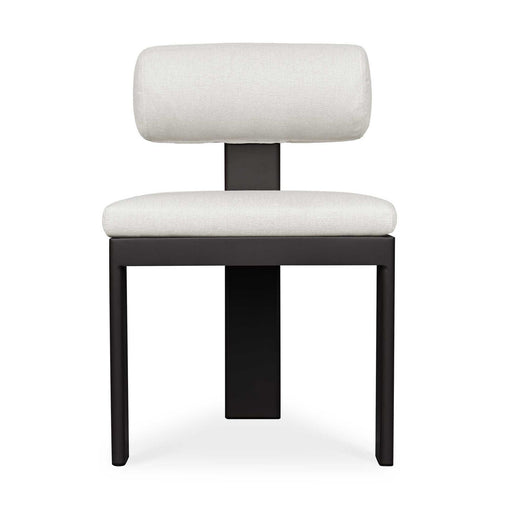 Bolster Back Dining Chair Black