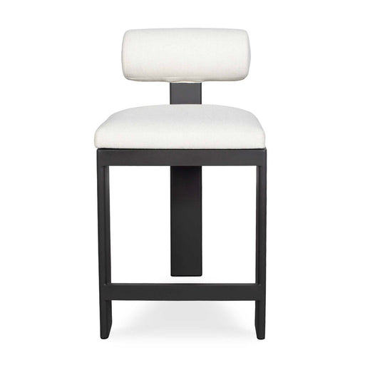 Bolster Back Counter Stool Black