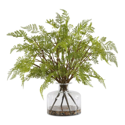 Woodland Fern Centerpiece Clear