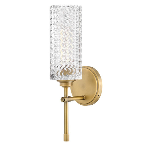 Elle LED Wall Sconce Heritage Brass