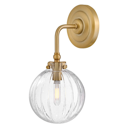 Helene LED Wall Sconce Lacquered Brass