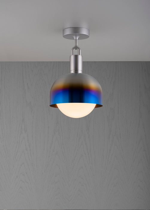 Buster + Punch - NFC-893229 - LED Linear Ceiling Mount - Burnt Steel