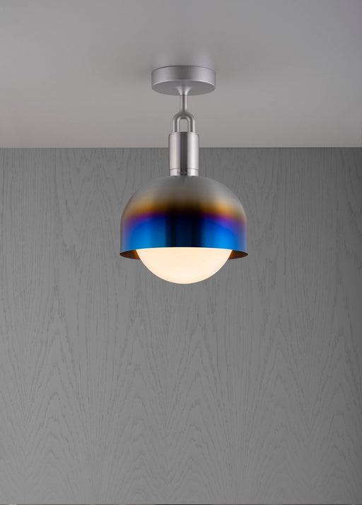 Buster + Punch - NFC-893229 - LED Linear Ceiling Mount - Burnt Steel