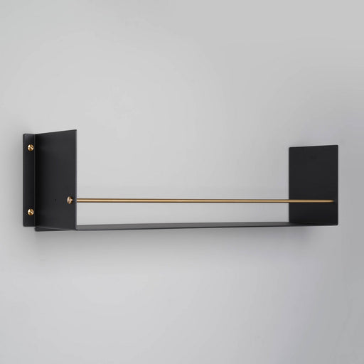 Kitchen Girder Shelf Black / Brass