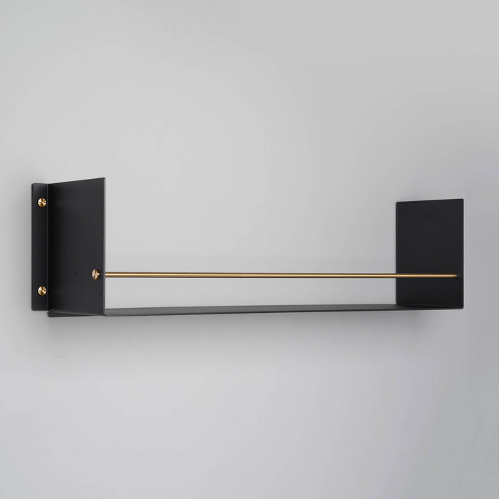 Buster + Punch - USV-061915 - Kitchen Girder Shelf - Black / Brass