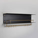 Buster + Punch - USV-061923 - Kitchen Hanger Shelf - Black / Brass