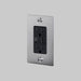Buster + Punch - NSC-073814 - Duplex Outlet - Steel