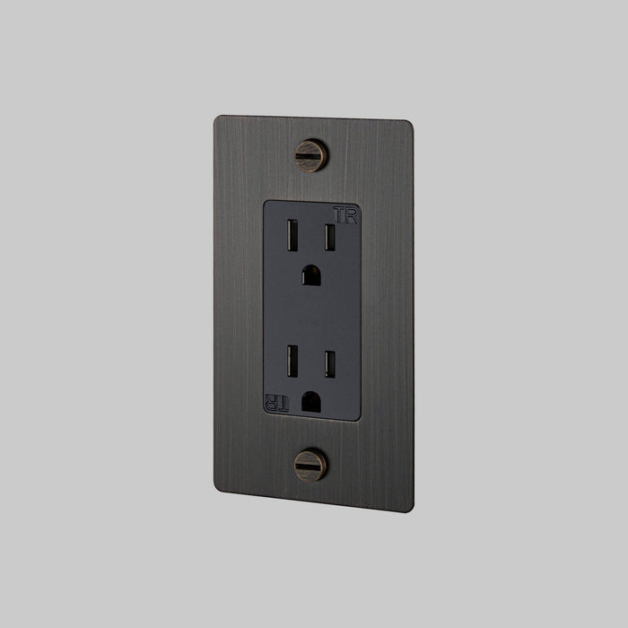 Buster + Punch - NSC-093806 - Duplex Outlet - Smoked Bronze